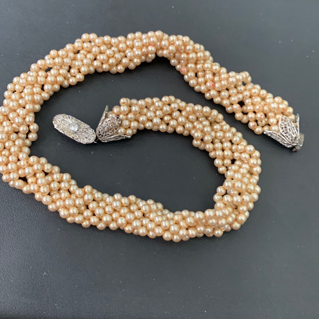 Rare Vintage Marvell Pearl Choker